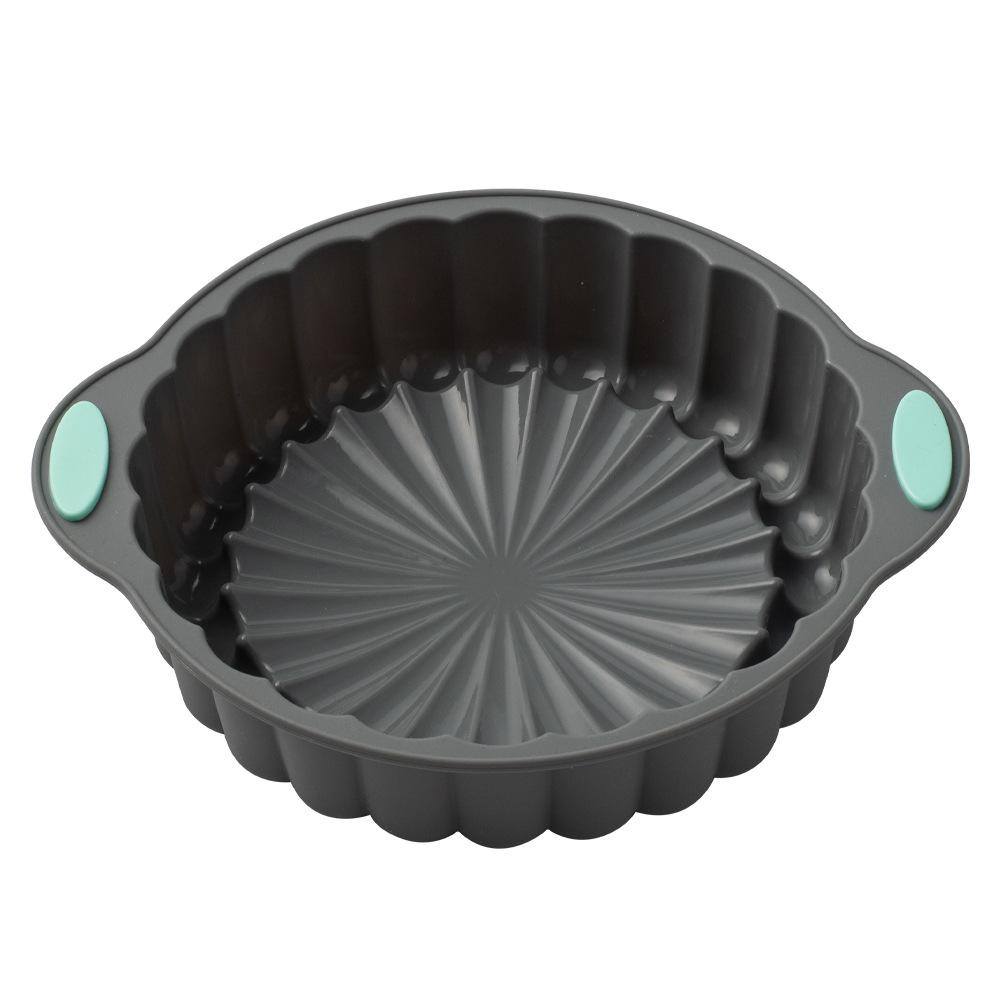 Силиконовая термостойкая форма для торта «Подсолнух» для выпечки мусса