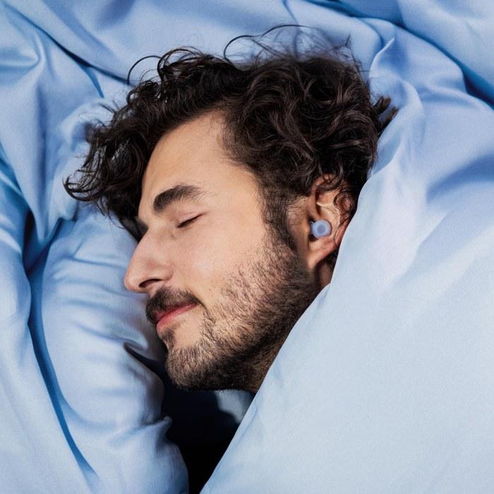 Loop Dream Earplugs Soft Silicone for Sleep & Snoring Blue (1 Pair)