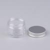 Empty Plastic Cosmetic Makeup Jar Pots Transparent Sample Bottles Eyeshadow Cream Lip Balm Container