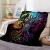 Tree of Life Nature Viking Yggdrasil Norse Soft Flannel Blankets,Throw Blanket Comfortable Blanket for Picnic Beds Home Bedroom