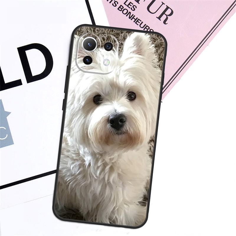 Чехол для телефона Xiaomi 17 Ultra 14 15 13T 14T 15T Pro POCO F8 Ultra X3 X5 X6 F5 F6 F7 X7 Pro с изображением собаки Вест-хайленд-уайт-терьер