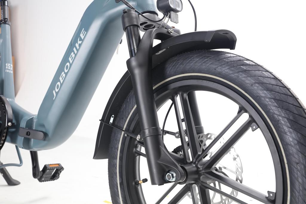 JOBOBIKE ROMER Adult Electric Bicycle 250W High-Efficiency Motor 48V15Ah Fast-Charging Battery Reliable Brakes for Safe Hill Climbs