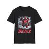 Devils On Ice - New Jersey Devils Horror Mashup T-Shirt