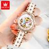 Брендовые часы, керамические механические часы с рябчиками и бабочкой, модные женские часы, женские часы