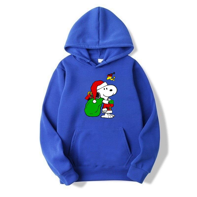 Креативная толстовка с принтом Snoopy в стиле аниме для взрослых и детей