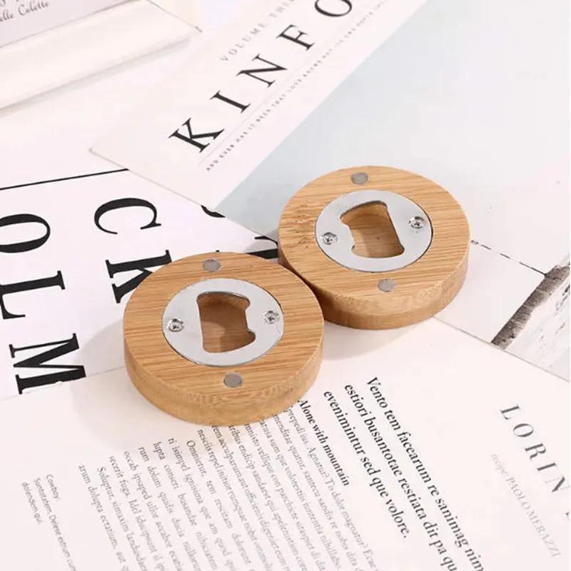 Открывашки Подставка Магнит на холодильник Украшение Персонализированный Гладкий Газировка Пиво Крышка Красного вина Банка Напиток Бутылка Банка Барные инструменты