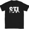 STL Сент-Луис Городской пейзаж Миссури Футболка Городская графическая футболка