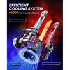 AUTOONE 9005 LED Bulb, 800% Brighter, 3 Min Quick Tall, 20 Years Lifespan, No Flicker, 99% Compatibility
