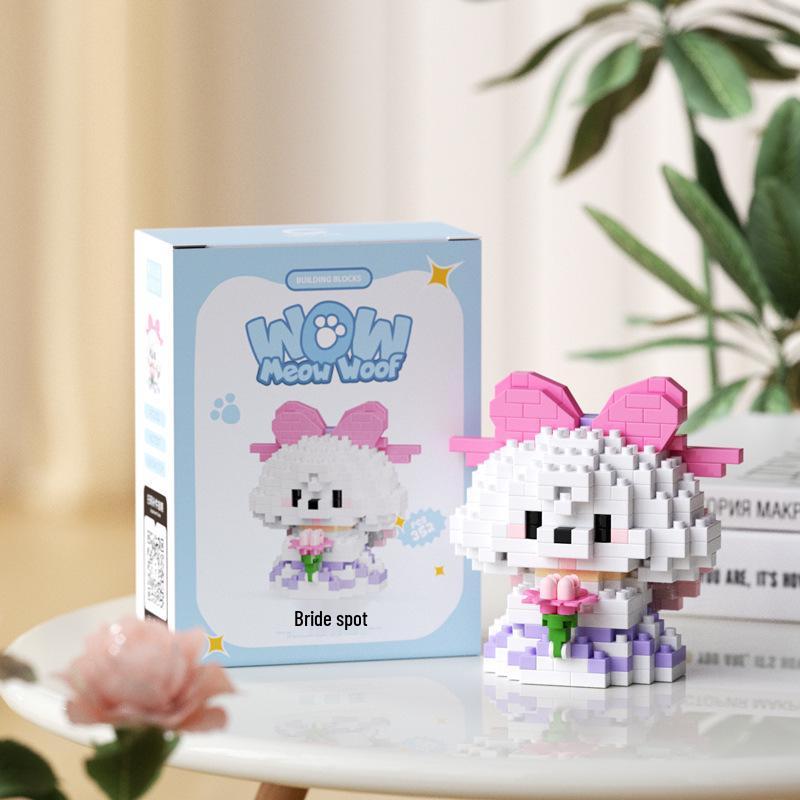 LEGO-Compatible Mini Building Blocks: Cartoon Figurines & Educational Toys