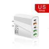 65 Вт PD зарядное устройство 5 В 7 А быстрая зарядка 5 портов USB для iPhone 13 12 Pro iPad Xiaomi Samsung телефонный адаптер типа C EU US UK вилка