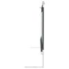 Toddler Bed Guard Rail Dark Gray 100 x 25 cm Fabric
