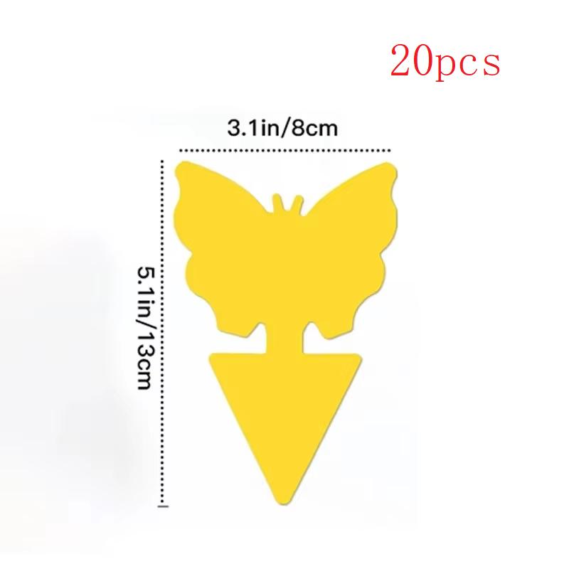 10pcs of Yellow Insect Traps, Garden Flower Traps, Traps to Eliminate Pests, Small Flying Insects, Small Black Flying in