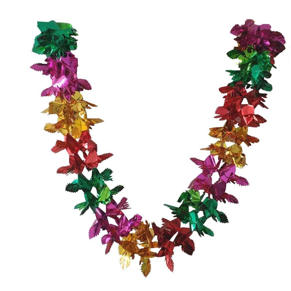 3D Праздничная свадебная подвесная гирлянда Красочные блестящие украшения из металлической фольги Сочельник