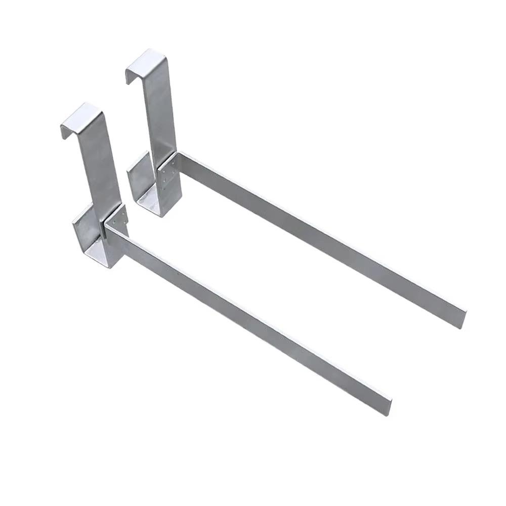 2 шт./набор Подставка-держатель для пчеловодной рамки из нержавеющей стали Многофункциональная Ржавчиностойкая Полка для хранения пчелиного улья Стабильный инструмент для пчелиного улья