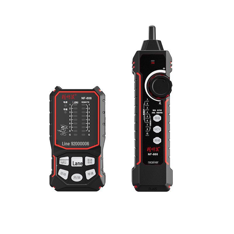 Сетевой тестер NF-808: Интеллектуальный искатель линии мыши, детектор кабеля с технологией POE и защитой от помех.