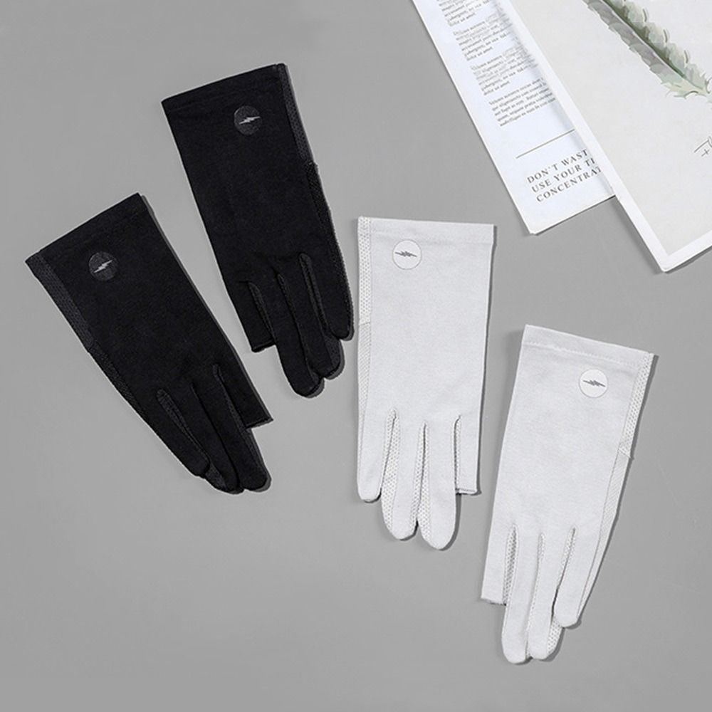 Elastic Sun Protection Gloves Thin Cycling Driving Gloves Summer Sunscreen Gloves Sports