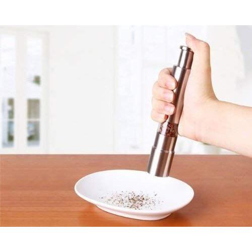 RSINC Stainless Steel Salt and Pepper Miller Grinder | Hand Thumb Press Crusher JL166629867995