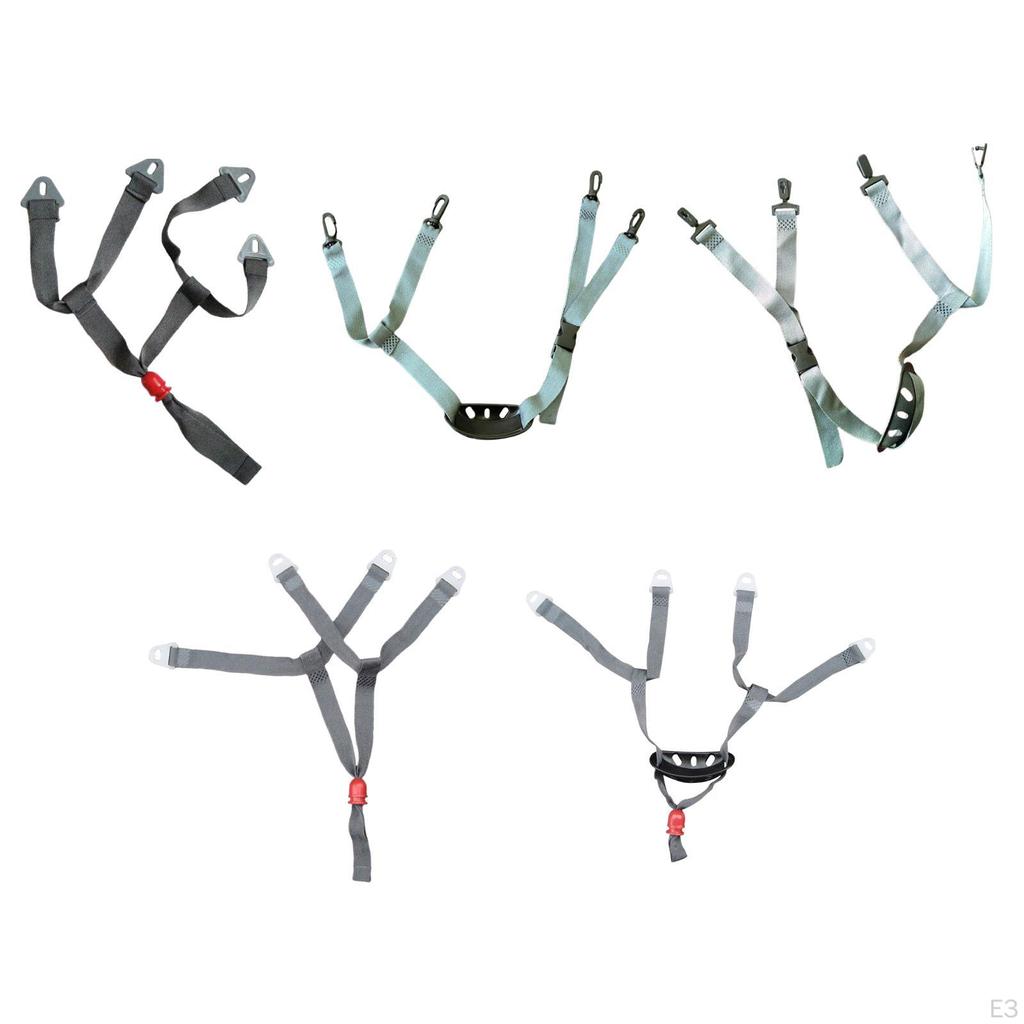 Chin Strap, Hardhat Universal for Most Hard Hats, Adjustable Jaw Strap Exercise