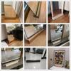 Full Length Mirror Base Sturdy Construction High Stability Universal Anti-Slip Floor Standing Mirror Stand