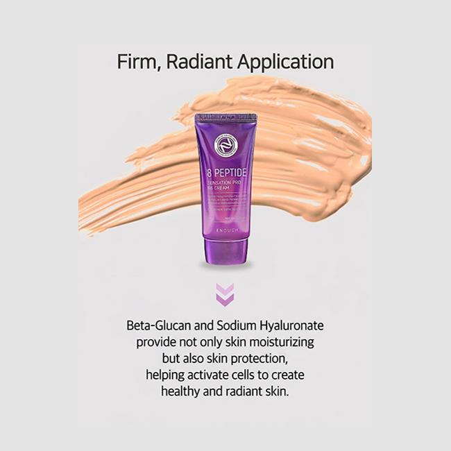 ENOUGH BB-крем 8 пептидов Sensation Pro Balancing, 50 г, Солнцезащитный крем, 50 г  (7 вариантов)