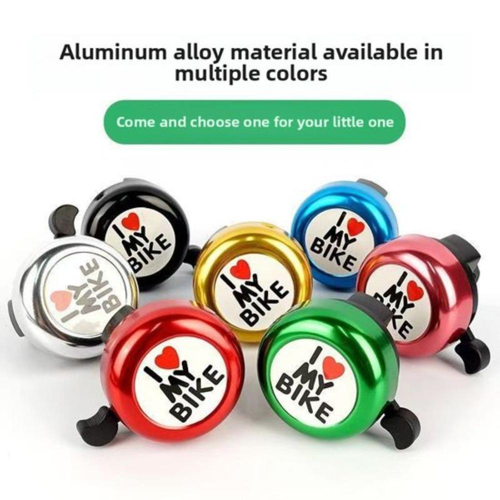 Cute Bicycle Handlebar Bell Loud Sound Alarm Warning Mini Kids Bike Horn Bells Cycling Ring Children Women Men Bike Accessories2