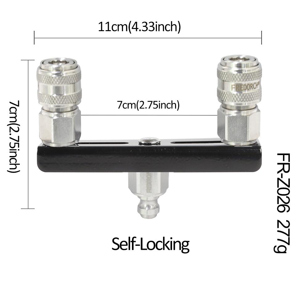 FREDRCH Adapter for 3XLR/ U-LOUK/ Connector Sex Machine Attachments Sex Toys Anti-Rotation Lock Premium Machine Dildo Access
