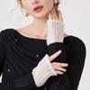 Retro Women Lace Fake Cuffs Decorative Female Wrist Cuffs Sleeved Wristband Trendy Shirt Extension Sleeve