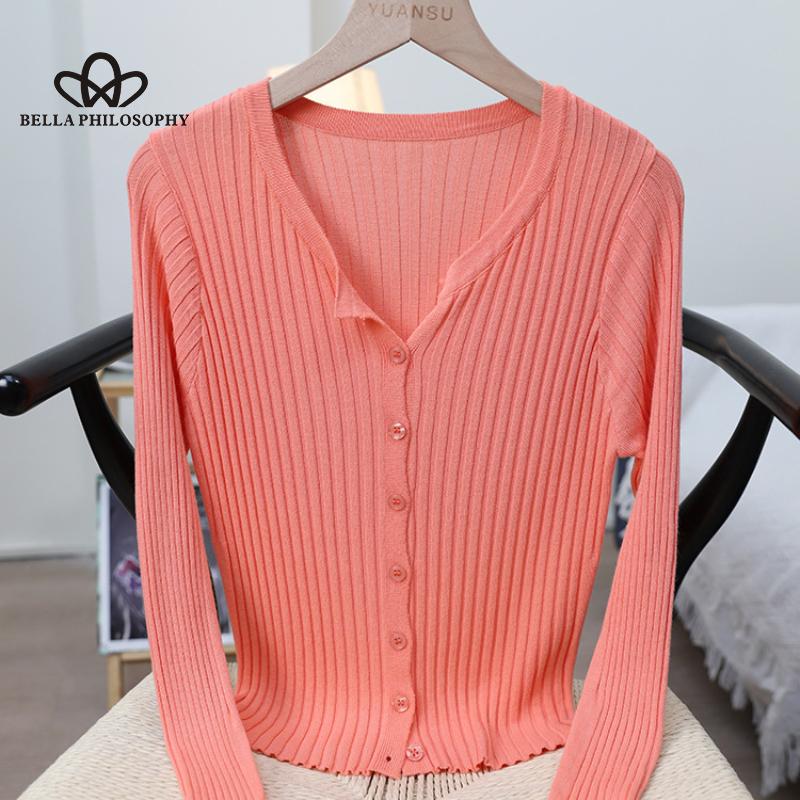 Новый женский вязаный кардиган, тонкий стиль, новая летняя модная универсальная куртка с длинными рукавами, женская модная одежда