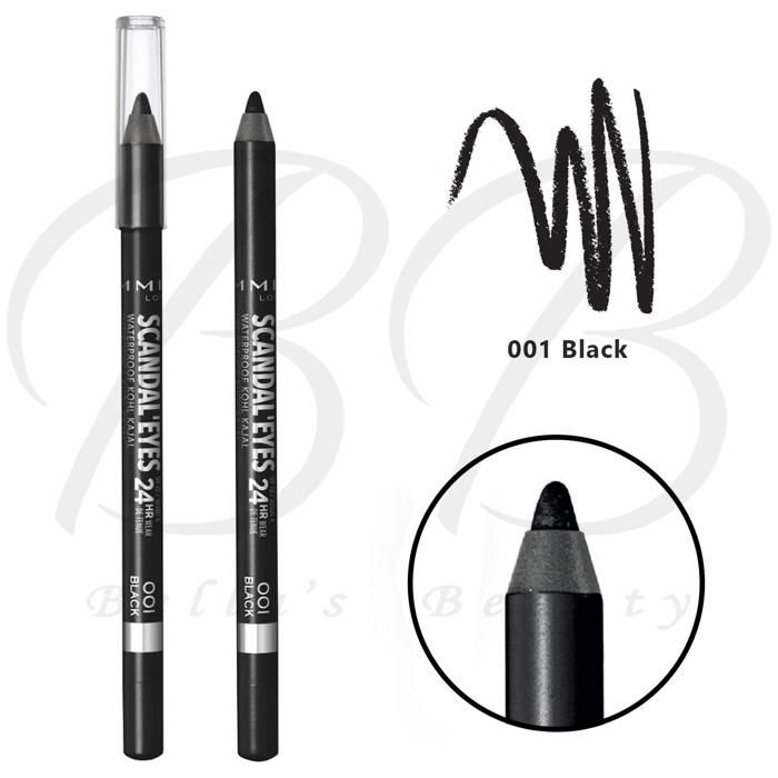 Eye liner - RIMMEL - Crayon Scandaleyes Wp Khol - Waterproof - Noir
