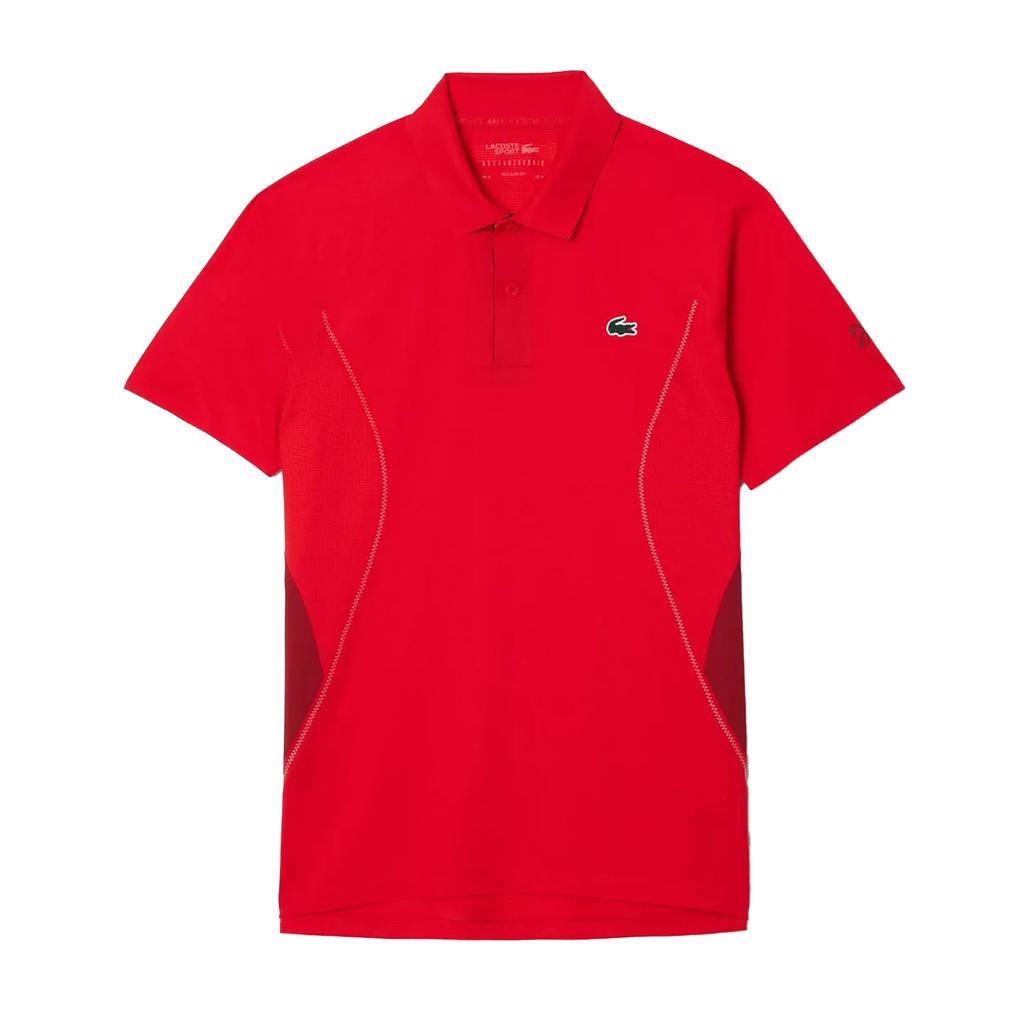 Lacoste Mens Novak Djokovic Regular Tennis Polo Shirt