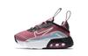 Модные дышащие низкие кроссовки для бега Air Max 2090 Черно-розовые для младенцев и малышей DB0929-600