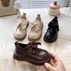 Classmate Children's Princess Shoes Girls' Leather Shoes 2025 New Baby Shoes Autumn Children's Bow Single Shoes