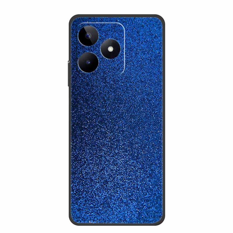 6.74" Чехол для Realme Note 50 Черный Силикон Мягкий ТПУ Чехлы для Телефона Задняя Крышка Для Realme Note 50 Чехол Note50 Защитный Coque Сумка