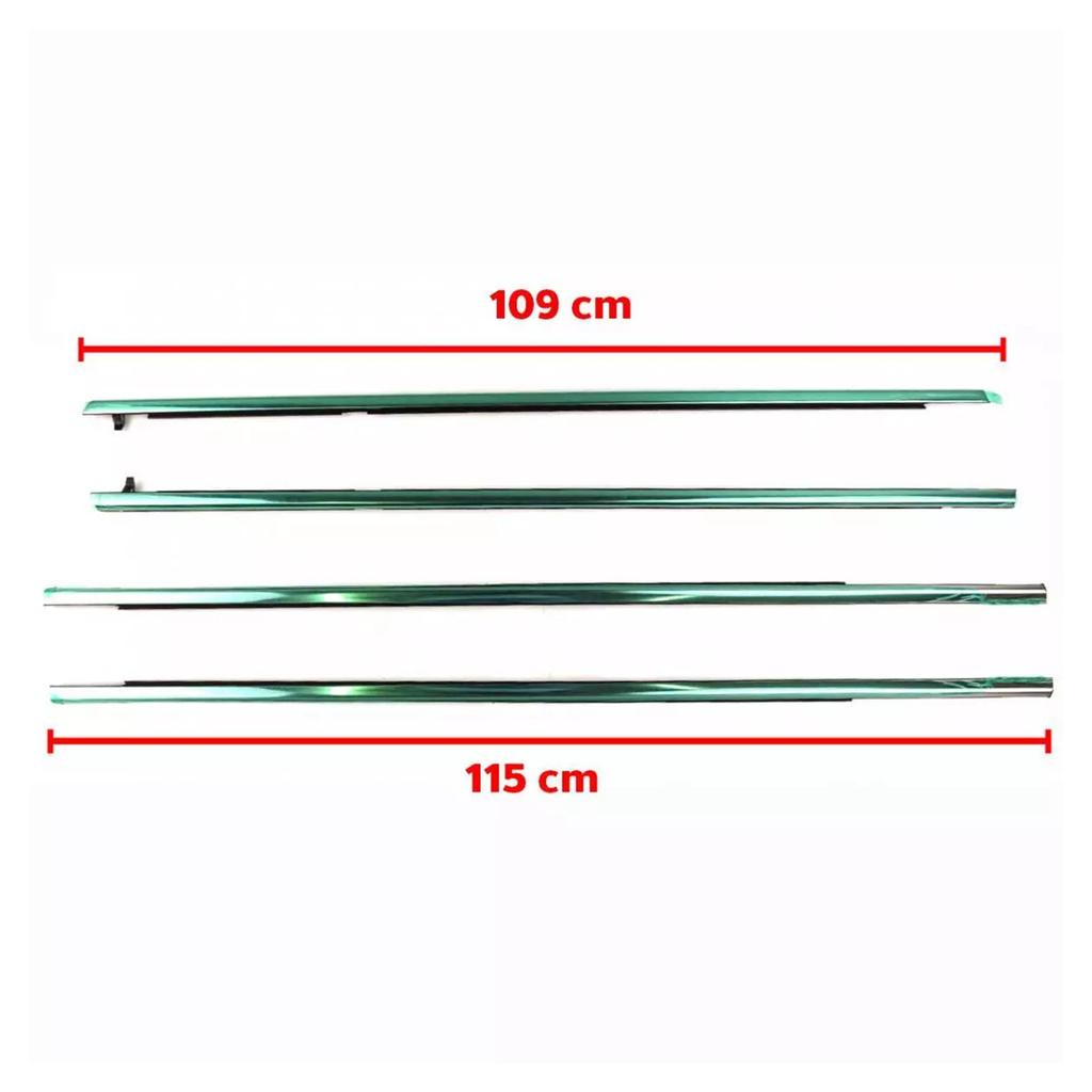 4шт молдинг отделки ремня двери окна для Honda Accord CM5 4D Sedan 2003-2005