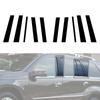 10Pcs Window Pillar Posts for Mercedes Benz GL-Class X164 2006-2012 Door Trim Cover Decoration Stickers Auto Styling Accessories