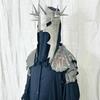 Nazgul Ring Wraith Movie Black Costume Witch King Medieval Lotr Cosplay Costume