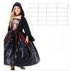 Halloween Cosplay Vampire Costume, Girl Character Dress-up Party Costume, Witch Dress