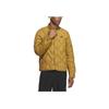 adidas Облегченная пуховая куртка в стиле Varsity, унисекс, стеганая, ветрозащитная, теплая верхняя одежда, желтая IX7085