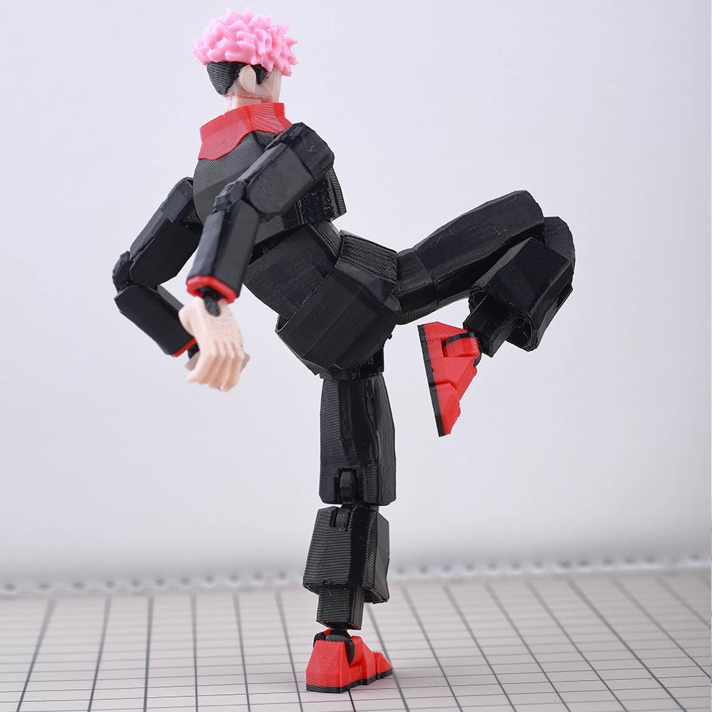 9L 3D Счастливая 13 Фигурка Jujutsu Kaisen Макет 13 T13 Мегуми Фусигу Аниме Фигурка на шарнирах Подвижная Коллекционная Игрушка Подарки