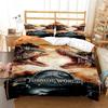 Jurassic Park Duvet Cover Set Dinosaur Bedding Sets Comforter Cover Set Single Twin Full Queen Size Youth Aldults Girl Boys Gift