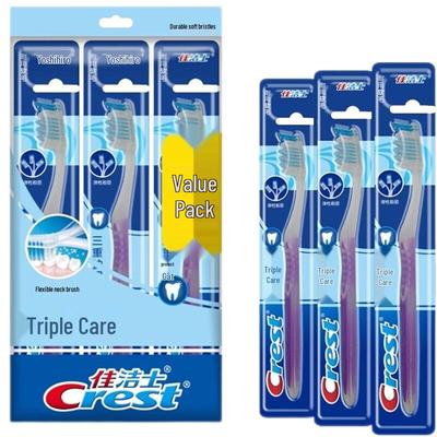 Зубная щетка Crest Triple Care с мягкой щетиной