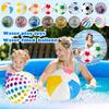 40CM PVC Inflatable Sequin Beach Ball  Sports Luminous Ball