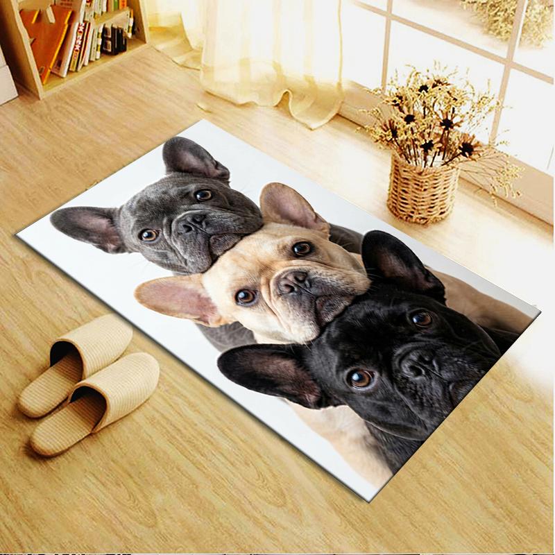 2025 New Three Puppies Carpet Rug for Living Room Bedroom Home Sofa Decoration,Kids play Non-slip Floor Mat140