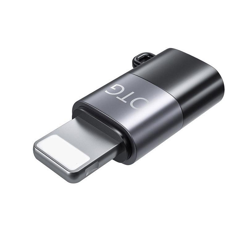 Адаптер OTG для синхронизации данных зарядки, беспроводной конвертер микрофона, совместимый с Ios Type-c