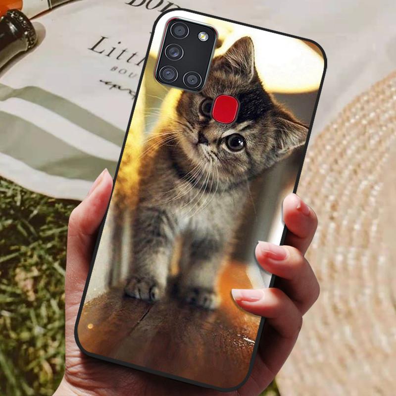 Чехол для Samsung A21S Чехол для телефона Силиконовый Мягкий ТПУ Задняя крышка для Samsung Galaxy A21S Чехол A 21S A21 S A217F Fundas Бампер