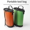 Arborist Rope Storage Bag 5L Tree And Rock Climbing Rope Carrier Bag with Drawstring Closure Multi-pockets Bucket-style Arborist Gear Bag