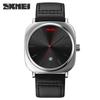 Skmei Новые модные кожаные часы мужские водонепроницаемые деловые кварцевые часы немеханические часы взрыв