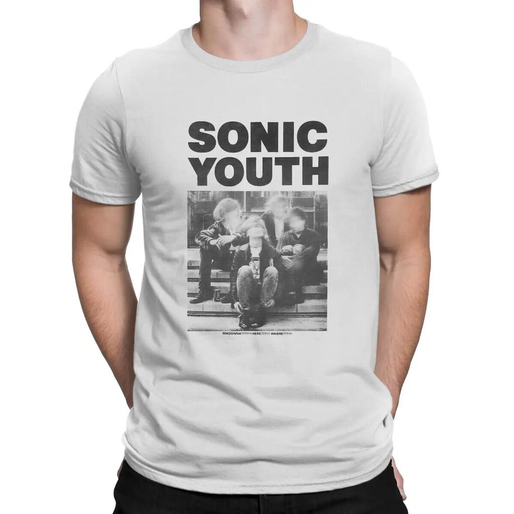 The American Rock Band Of The 1980s Hip Hop TShirt Sonic Youth Leisure T Shirt Hot Sale T-shirt For Unisex Women