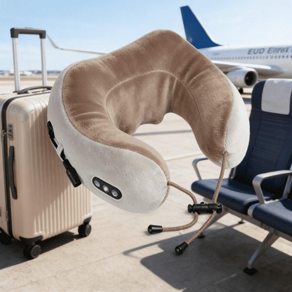 Neck and Shoulder Massager with Heat Therapy - Adjustable & Portable USB Charging