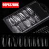 Acrylic Beauty Tools Full Cover Coffin Fake Nails Ballerina/Stiletto False Nail Tips Manicure